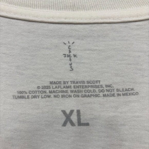 Travis Scott x LAFD Wildfire Fund Cactus Jack Charity Tee XL - Picture 4 of 4